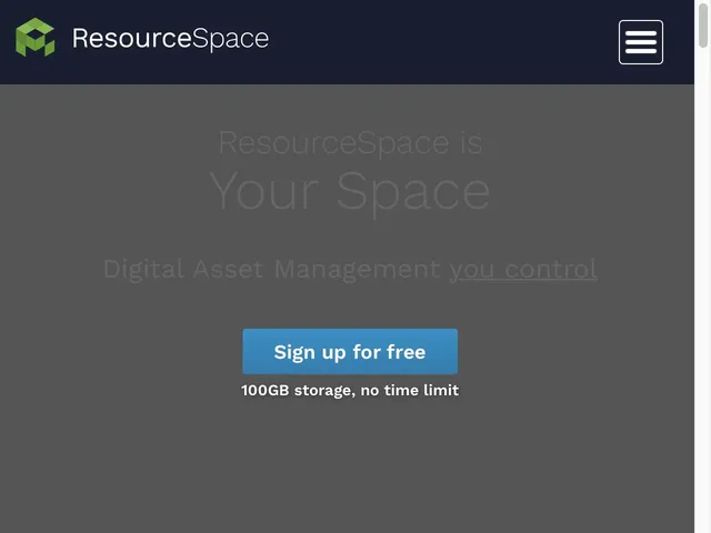 Tarifs ResourceSpace Avis logiciel de gestion des actifs numériques (DAM - Digital Asset Management)
