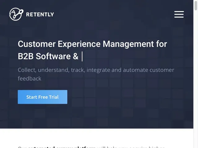 Tarifs Retently Avis logiciel de gestion de l'expérience client (CX)