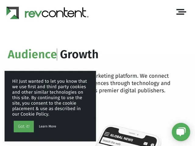 Tarifs Revcontent Avis plateforme de découverte et recommandation de contenu