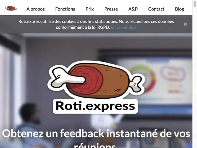 Tarifs Roti.express Avis logiciel de gestion des réunions