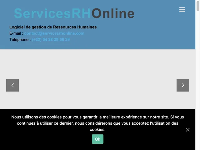 Tarifs Servicesrhonline Avis logiciel SIRH (Système d'Information des Ressources Humaines)