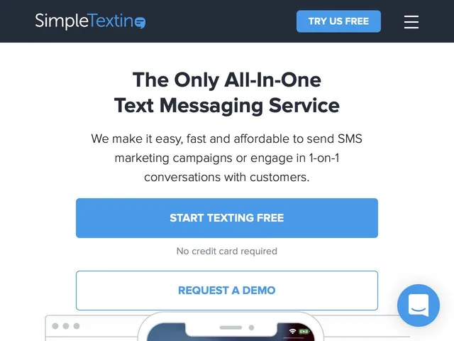 Tarifs SimpleTexting Avis logiciel d'envoi de SMS marketing
