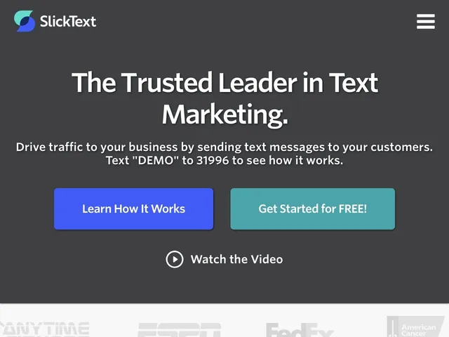 Tarifs SlickText Avis logiciel d'envoi de SMS marketing
