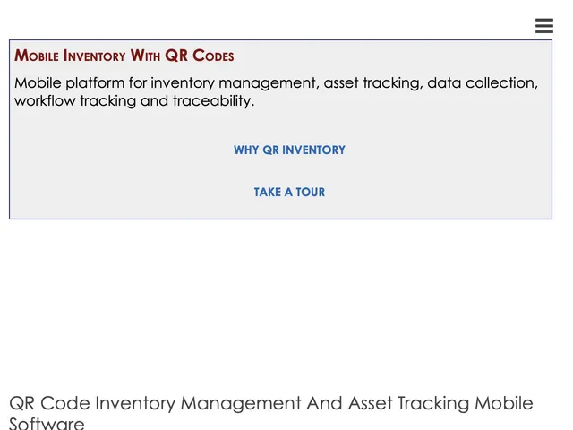 Tarifs QR Inventory Avis logiciel de code-barres - codes QR - étiquettes