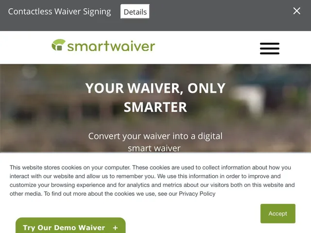 Tarifs Smartwaiver Avis logiciel de signatures électroniques