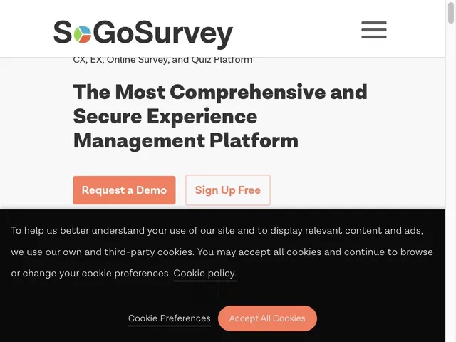 Tarifs SoGoSurvey Avis logiciel de questionnaires - sondages - formulaires - enquetes