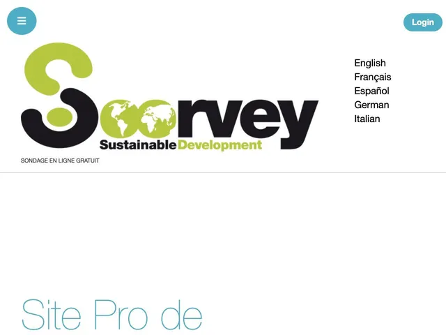 Tarifs Soorvey Avis logiciel de questionnaires - sondages - formulaires - enquetes