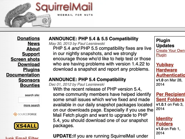 Tarifs SquirrelMail Avis logiciel de délivrabilité des emails