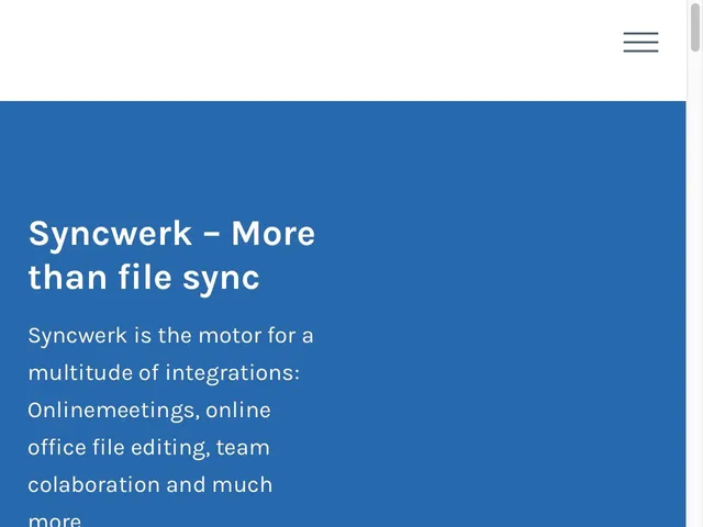 Tarifs Syncwerk Avis logiciel de sauvegarde et récupération de données