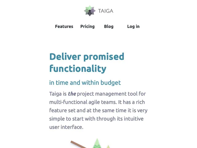 Tarifs Taiga Avis logiciel de gestion de projets