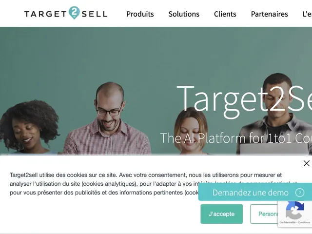 Tarifs Target2Sell Avis logiciel de recommandations personnalisées