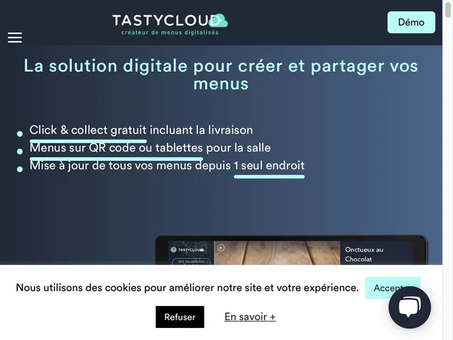 Tarifs TastyCloud Avis logiciel Gestion de fonds de commerce