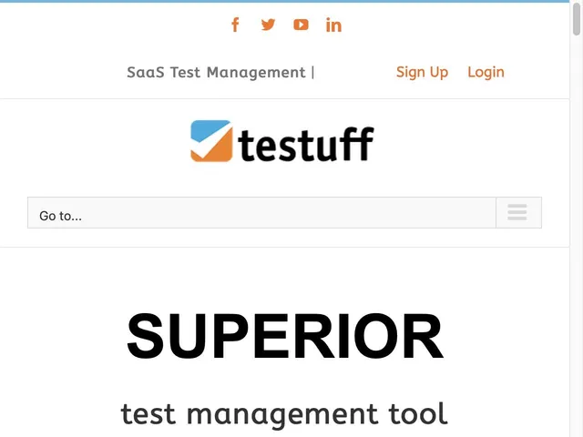 Tarifs Testuff Avis logiciel de gestion des tests