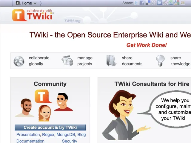 Tarifs TWiki Avis logiciel de wikis - espaces de discussion
