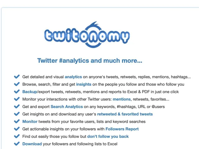 Tarifs Twitonomy Avis logiciel de social analytics - statistiques des réseau sociaux