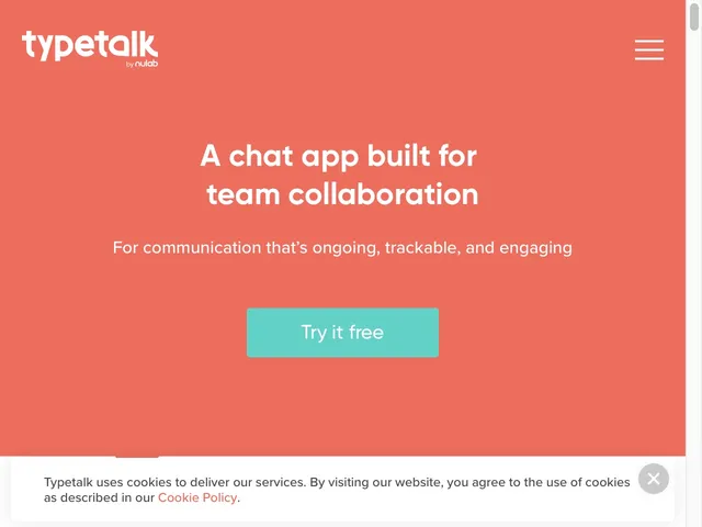 Tarifs Typetalk Avis logiciel de messagerie collaborative - clients email