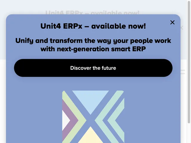 Tarifs Unit4 ERP Avis logiciel ERP (Enterprise Resource Planning)