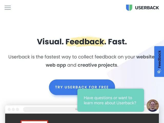 Tarifs Userback Avis logiciel de feedbacks des utilisateurs
