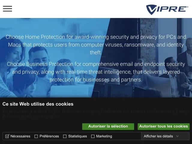 Tarifs Vipre Threat IQ Avis logiciel de détection et prévention des menaces