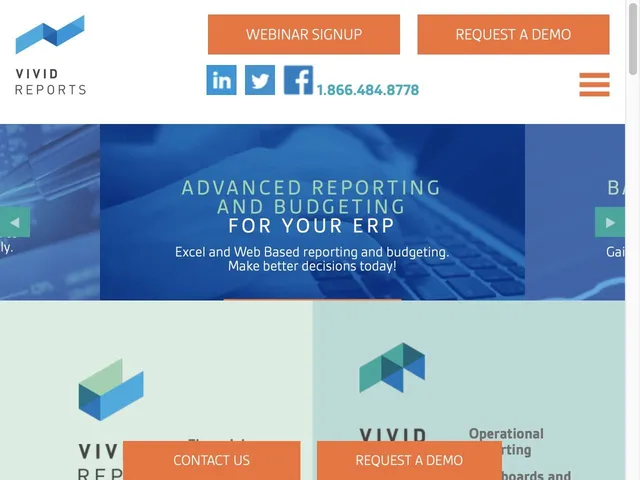 Tarifs Vivid Reports Flex Avis logiciel Business Intelligence - Analytics