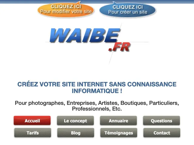 Tarifs Waibe.fr Avis logiciel Collaboratifs