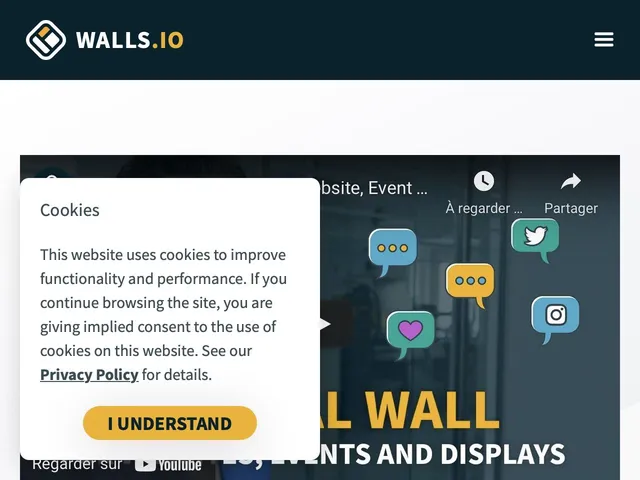 Tarifs Walls.io Avis logiciel de marketing des réseau sociaux