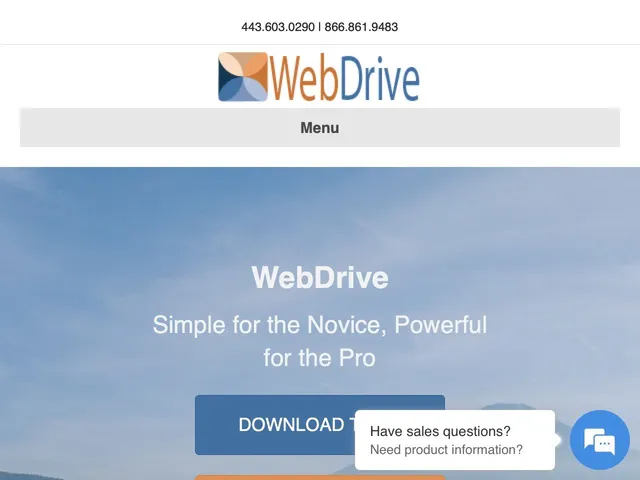 Tarifs WebDrive Avis logiciel de sauvegarde et récupération de données