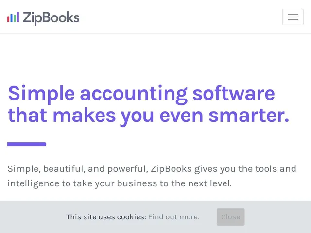 Tarifs ZipBooks Avis logiciel de comptabilité pour les petites entreprises
