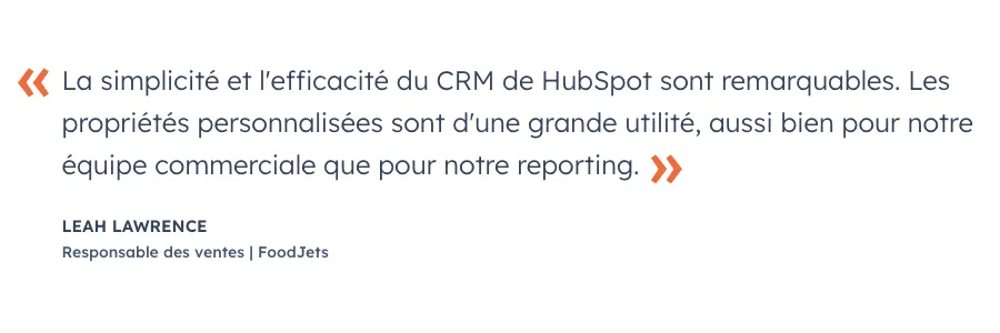 Suite CRM de HubSpot : les avis clients
