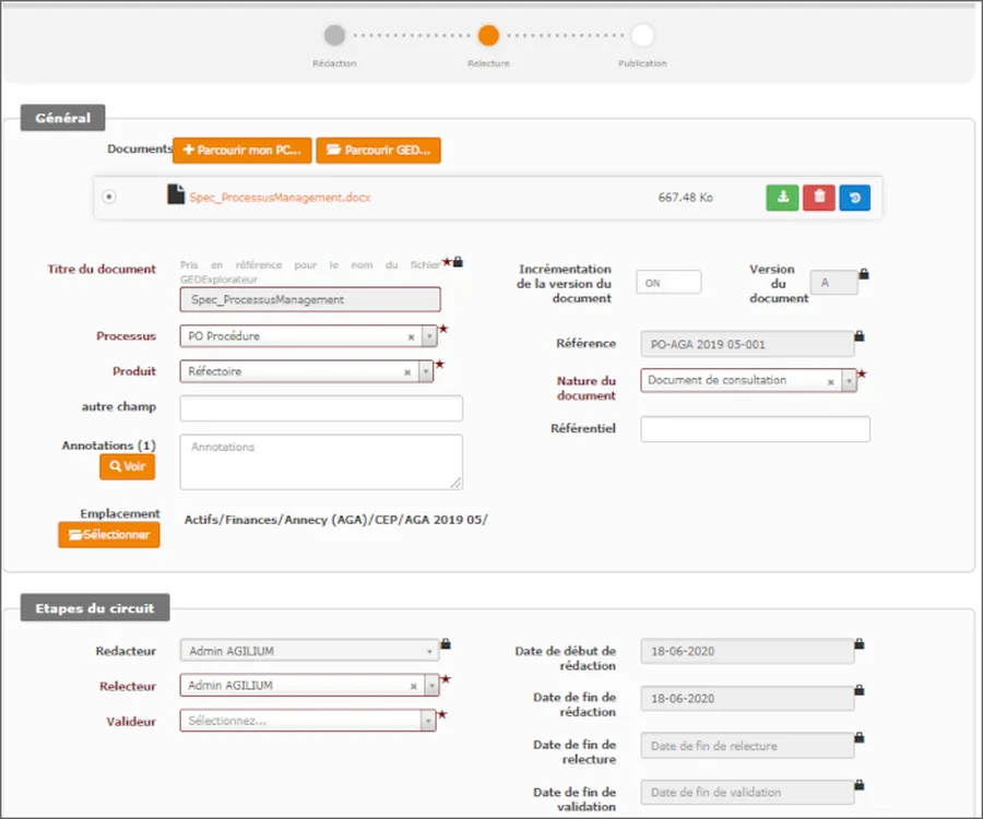agilium smq fonctionnalites 7 gerer documents qualite