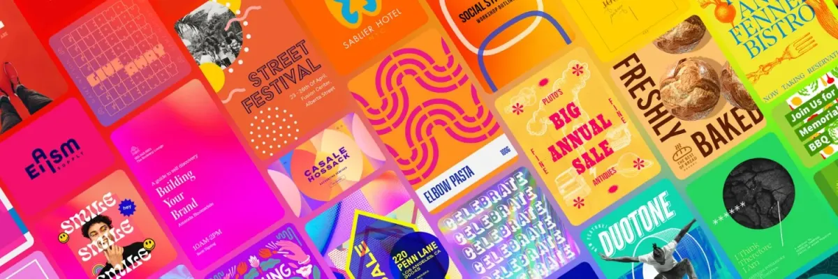 Voici un exemple de bannière web très originale !