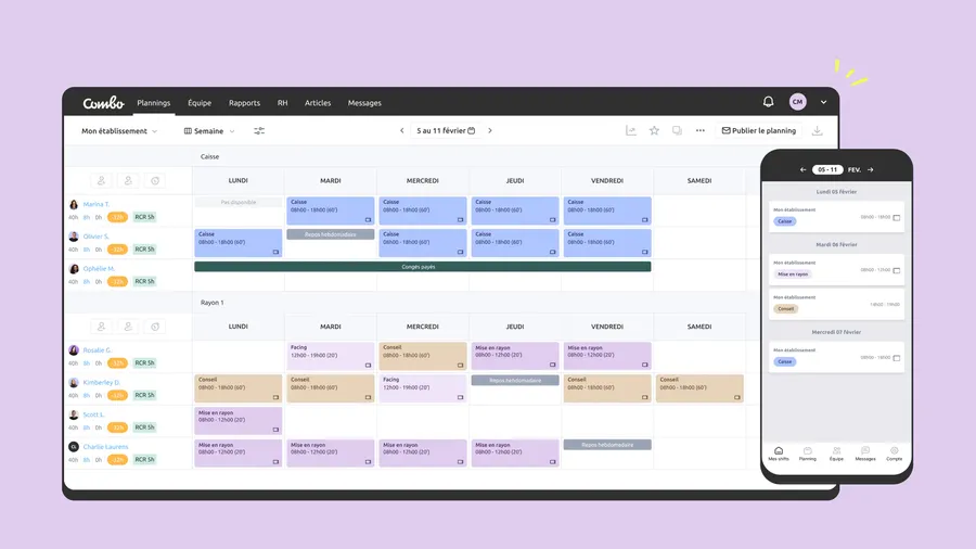 combo planning salaries