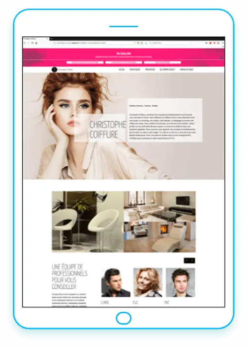 ikosoft in salon