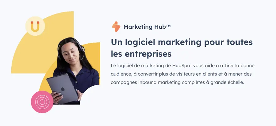 marketing hub banniere