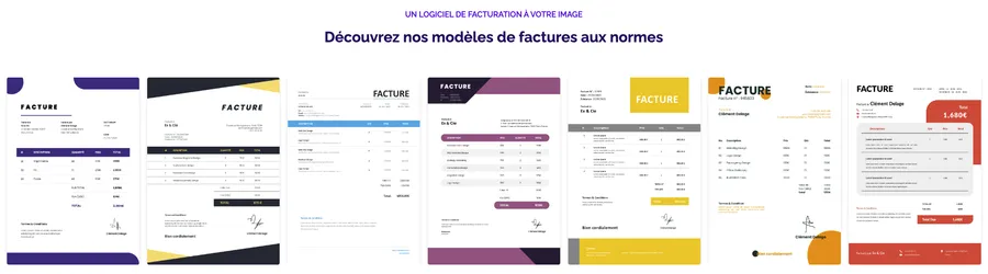 Une facture aux normes
