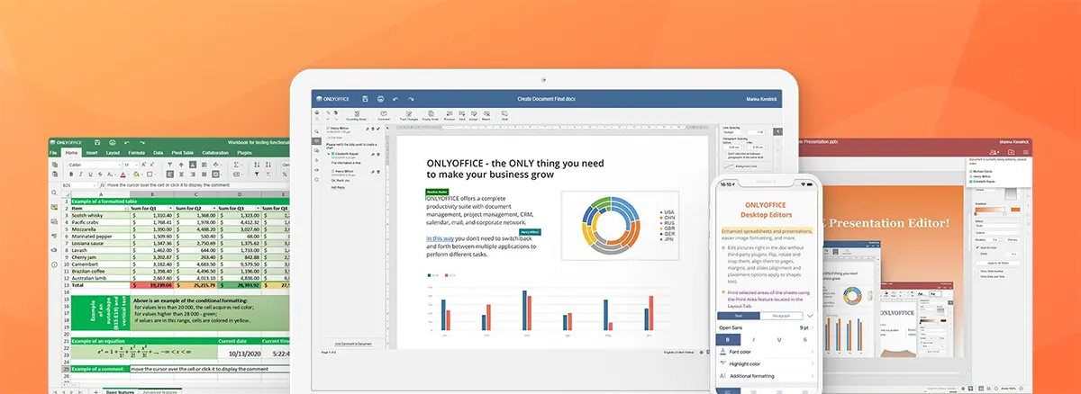 onlyoffice docs presentation