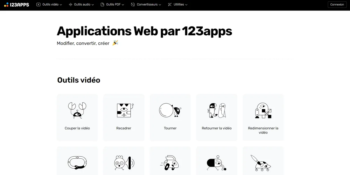 123Apps : test de l'interface de ce logiciel d'édition audio pour entreprise