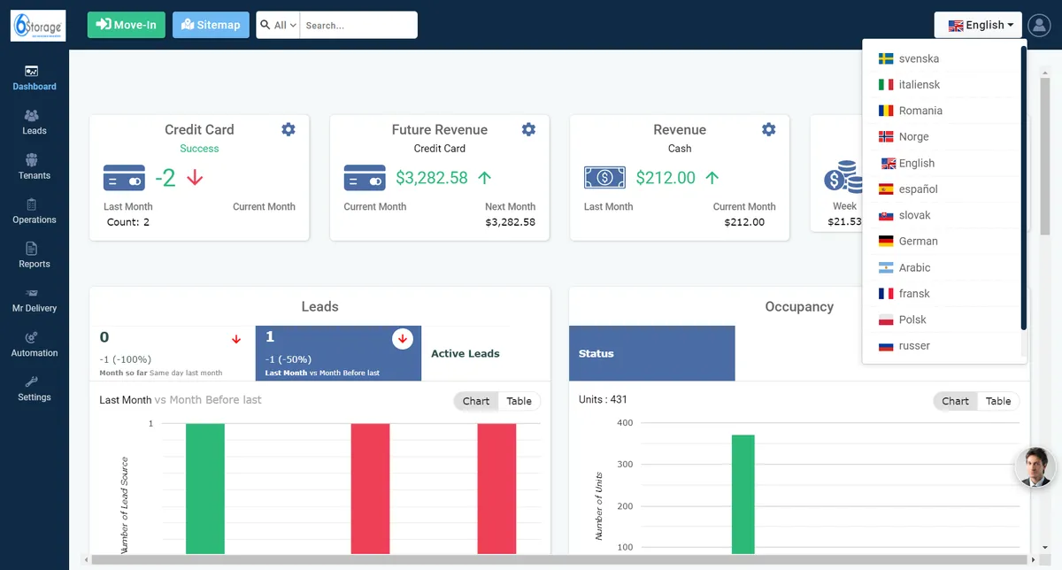 6Storage : test de l'interface de ce logiciel pour garde-meubles pour entreprise 6Storage : test de l'interface de ce logiciel pour garde-meubles pour entreprise