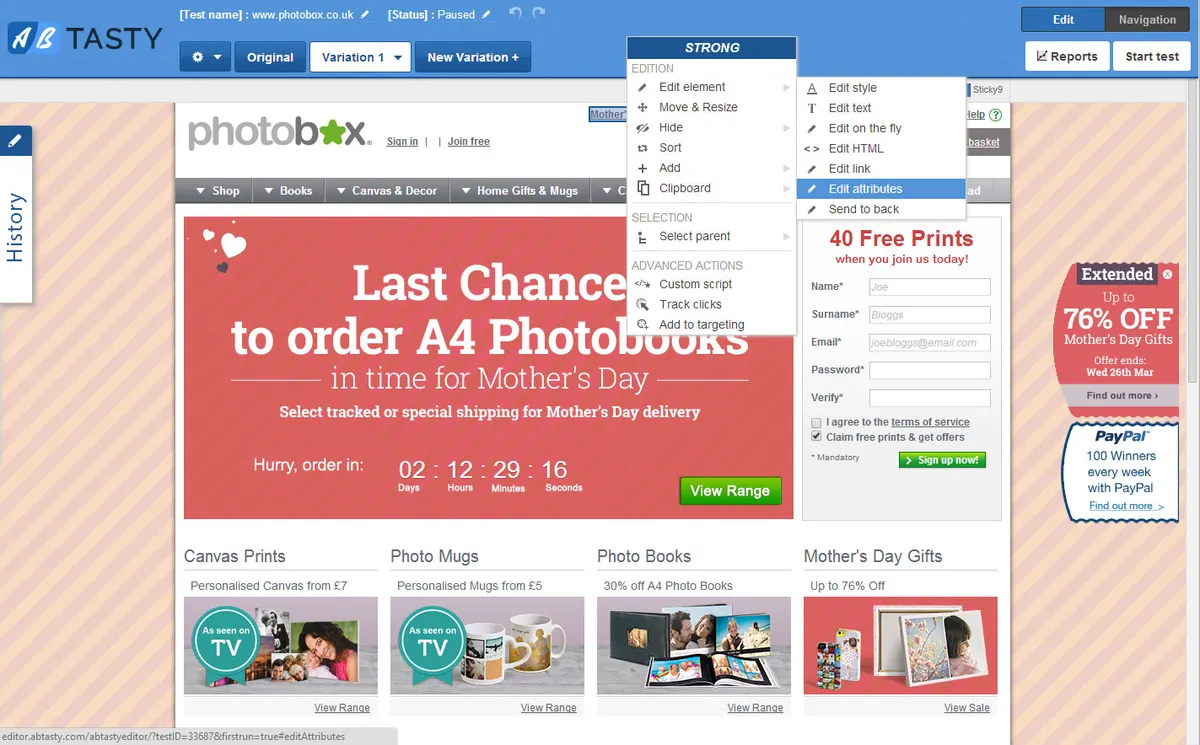 AB Tasty : test de l'interface de ce logiciel d'A/B testing pour entreprise AB Tasty : test de l'interface de ce logiciel d'A/B testing pour entreprise