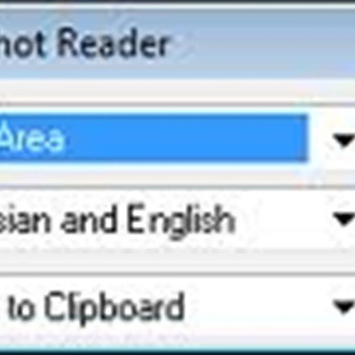Abbyy Screenshot Reader : test de l'interface de ce logiciel OCR pour entreprise