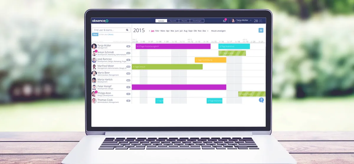 Absence.io : test de l'interface de ce logiciel de gestion des présences / absences / congés pour entreprise Absence.io : test de l'interface de ce logiciel de gestion des présences / absences / congés pour entreprise