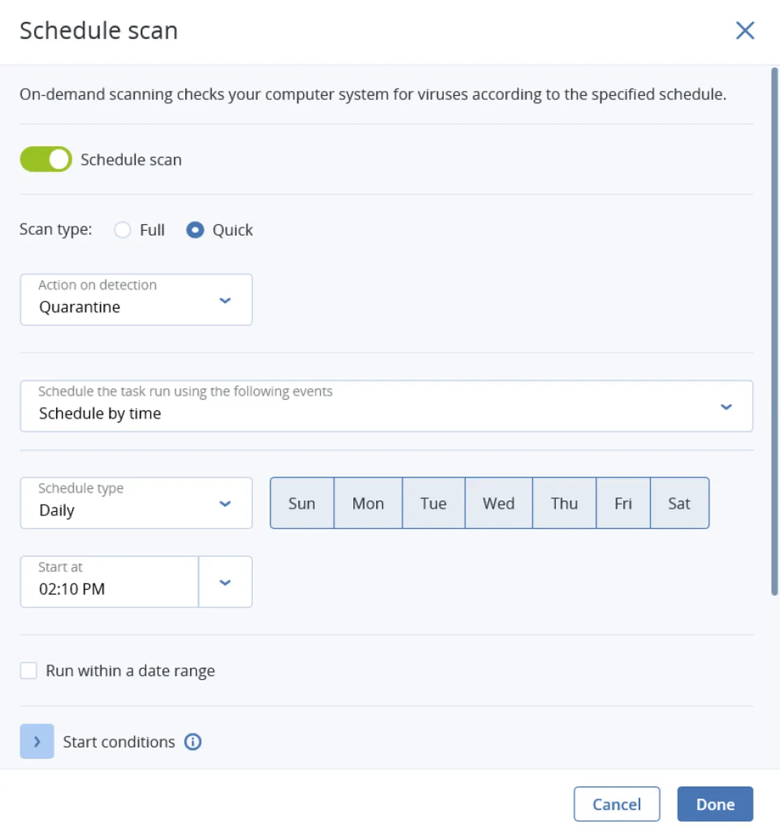 Acronis Cyber Protect : test de l'interface de ce logiciel de cybersécurité / sécurité informatique pour entreprise Acronis Cyber Protect : test de l'interface de ce logiciel de cybersécurité / sécurité informatique pour entreprise