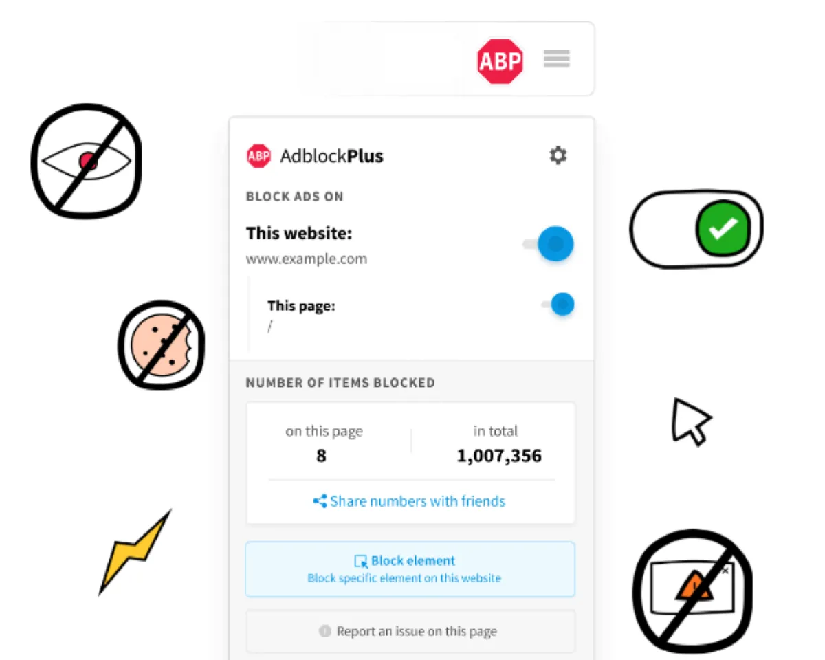 Adblock Plus : test de l'interface de ce logiciel bloqueur de publicité pour entreprise Adblock Plus : test de l'interface de ce logiciel bloqueur de publicité pour entreprise