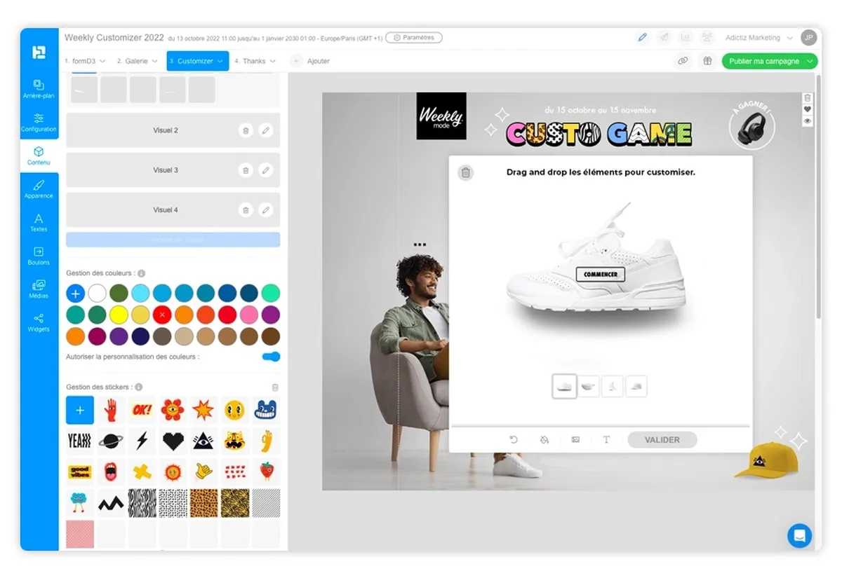 Adictiz : test de l'interface de ce logiciel de gamification pour entreprise Adictiz : test de l'interface de ce logiciel de gamification pour entreprise