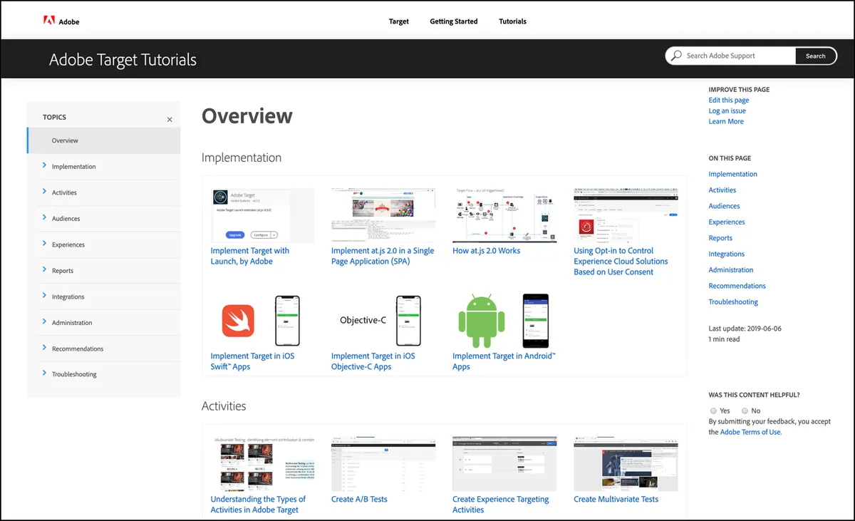 Adobe Target : test de l'interface de ce logiciel d'A/B testing pour entreprise Adobe Target : test de l'interface de ce logiciel d'A/B testing pour entreprise