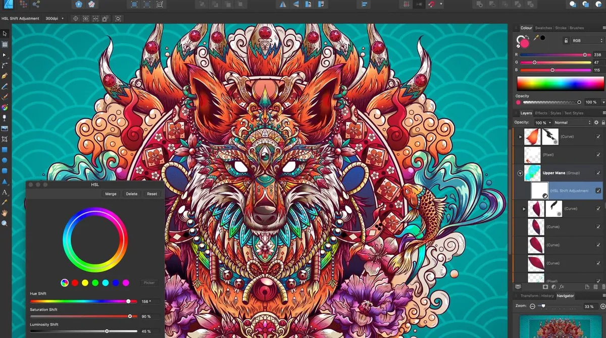 Affinity Designer : test de l'interface de ce logiciel de graphisme / design pour entreprise Affinity Designer : test de l'interface de ce logiciel de graphisme / design pour entreprise