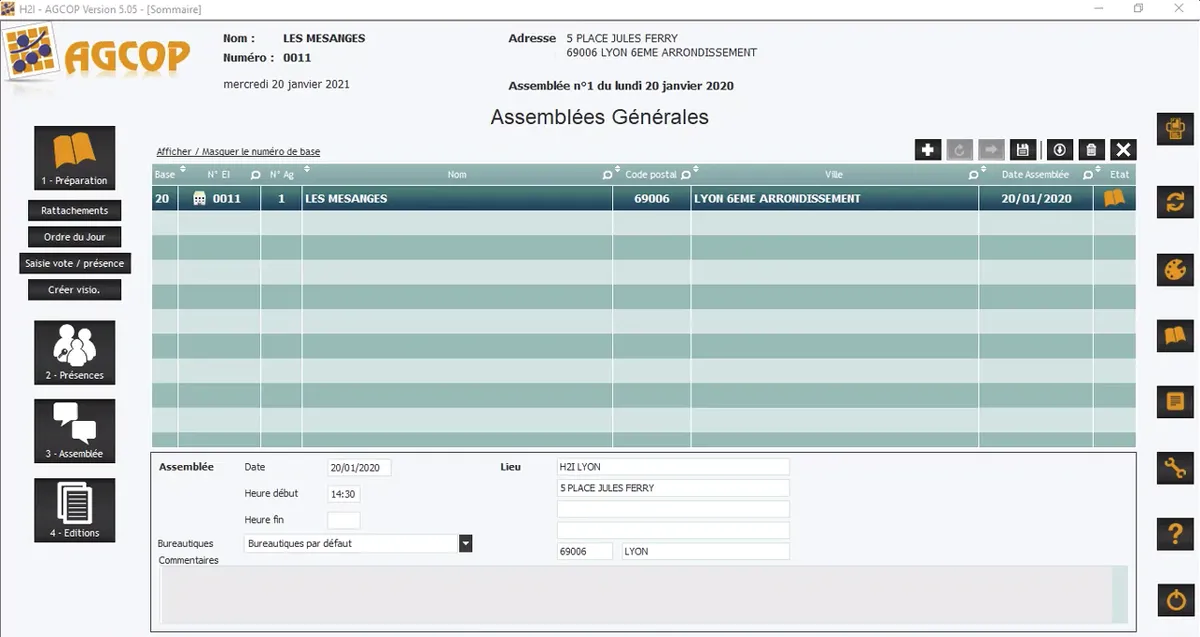Agcop : test de l'interface de ce logiciel pour syndic de copropriété pour entreprise Agcop : test de l'interface de ce logiciel pour syndic de copropriété pour entreprise