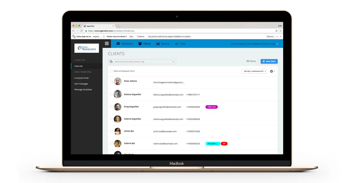 Agendize : test de l'interface de ce logiciel de prise de rendez-vous en ligne pour entreprise Agendize : test de l'interface de ce logiciel de prise de rendez-vous en ligne pour entreprise