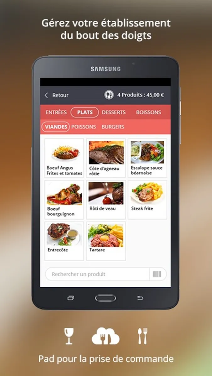 AirKitchen : test de l'interface de ce logiciel de caisse pour restaurants pour entreprise