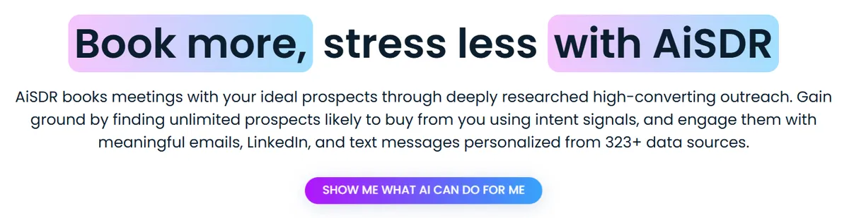 AiSDR : test de l'interface de ce agent IA pour entreprise